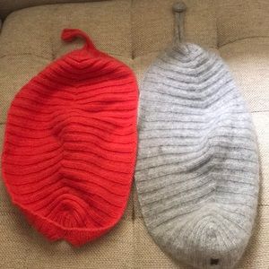 Steven Alan 100% Cashmere adorable Leaf hats